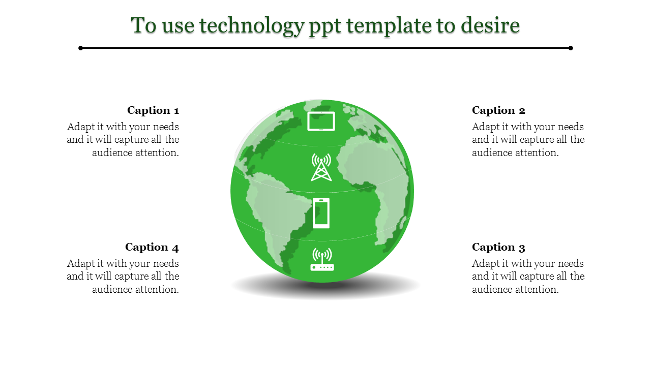 Free - Innovative Technology PowerPoint Template Slide Design